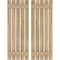 Ekena Millwork Americraft 5-Board, 2 Batten Exterior Real Wood Spaced Board-n-Batten Shutters, ARW101SB519X40UNH, PR ARW101SB519X40UNH - alternate 1